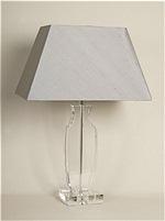 ALEXANDERS 32CM MANHATTAN CRYSTAL VASE